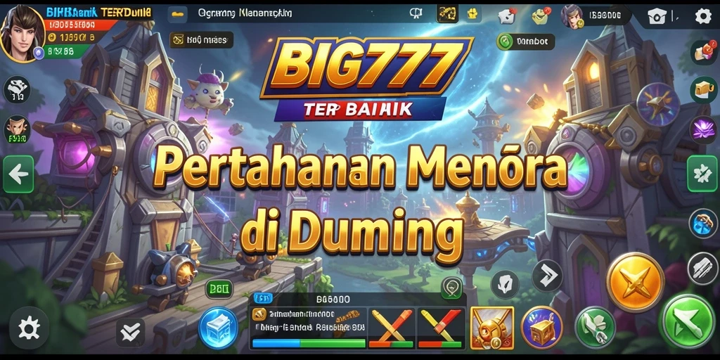 Gameplay seru BIG777 dalam Tower Defense yang menantang.