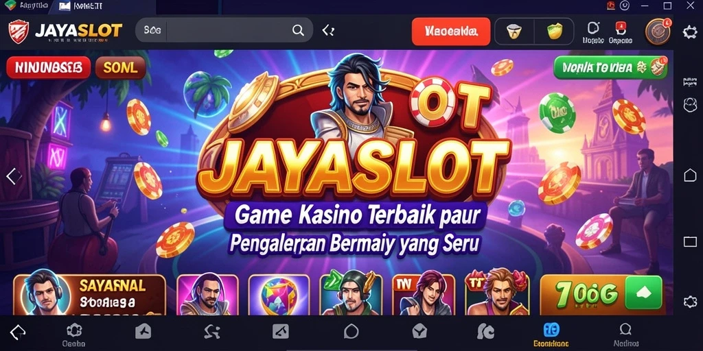 Screenshot gameplay JAYASLOT menampilkan slot yang menarik dan seru.