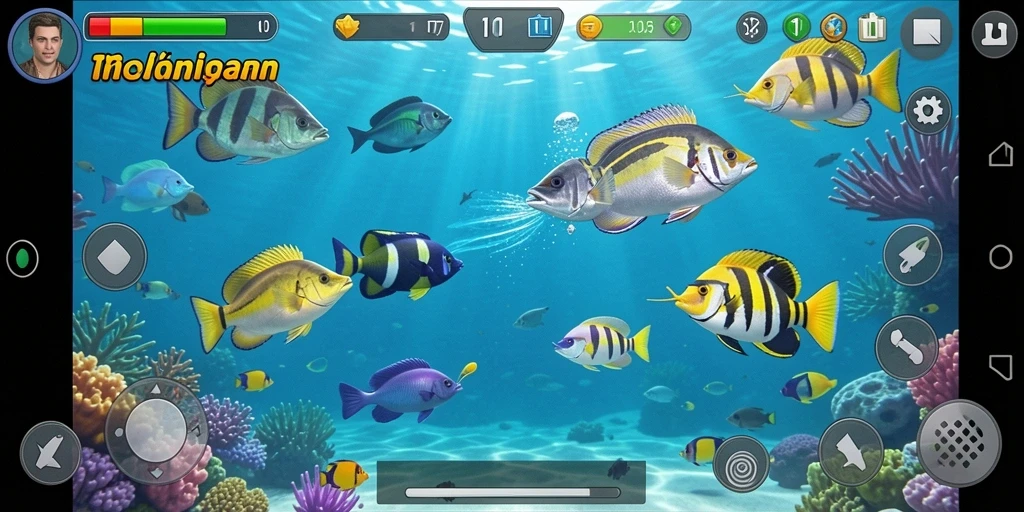 Pengalaman menembak ikan yang mengasyikkan di bawah laut.