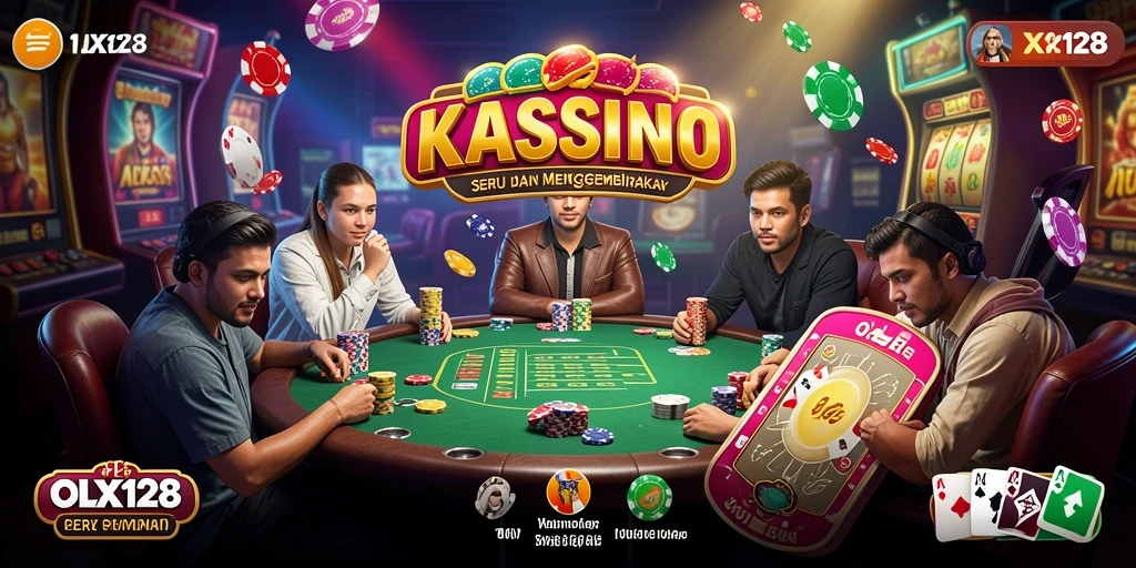 Screenshot gameplay Kasino di OLX128 menampilkan keseruan bermain.