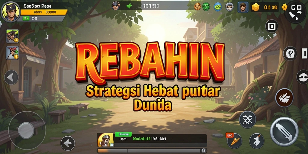 Screenshot utama REBAHIN menampilkan pertempuran mendebarkan dalam permainan strategi.