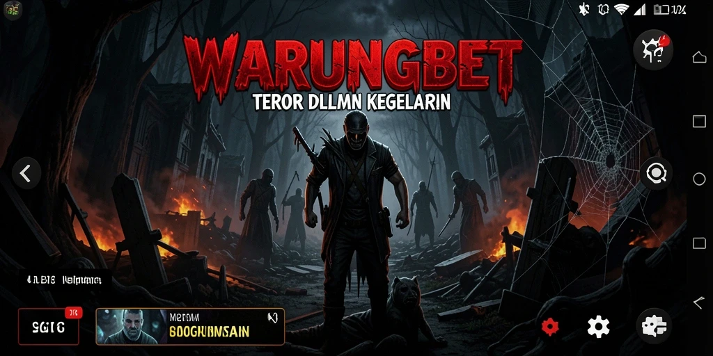 Tangkapan layar menampilkan suasana horor mendebarkan dalam game.